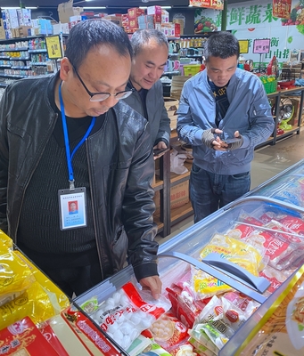 理公港鎮開展元宵節食品安全專項檢查，保障節日食品銷售安全